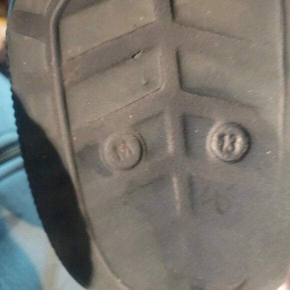 Crocs Mens Classic Lined Blue Round Toe Slip On Clog Shoes Size 13 - Picture 9 of 9